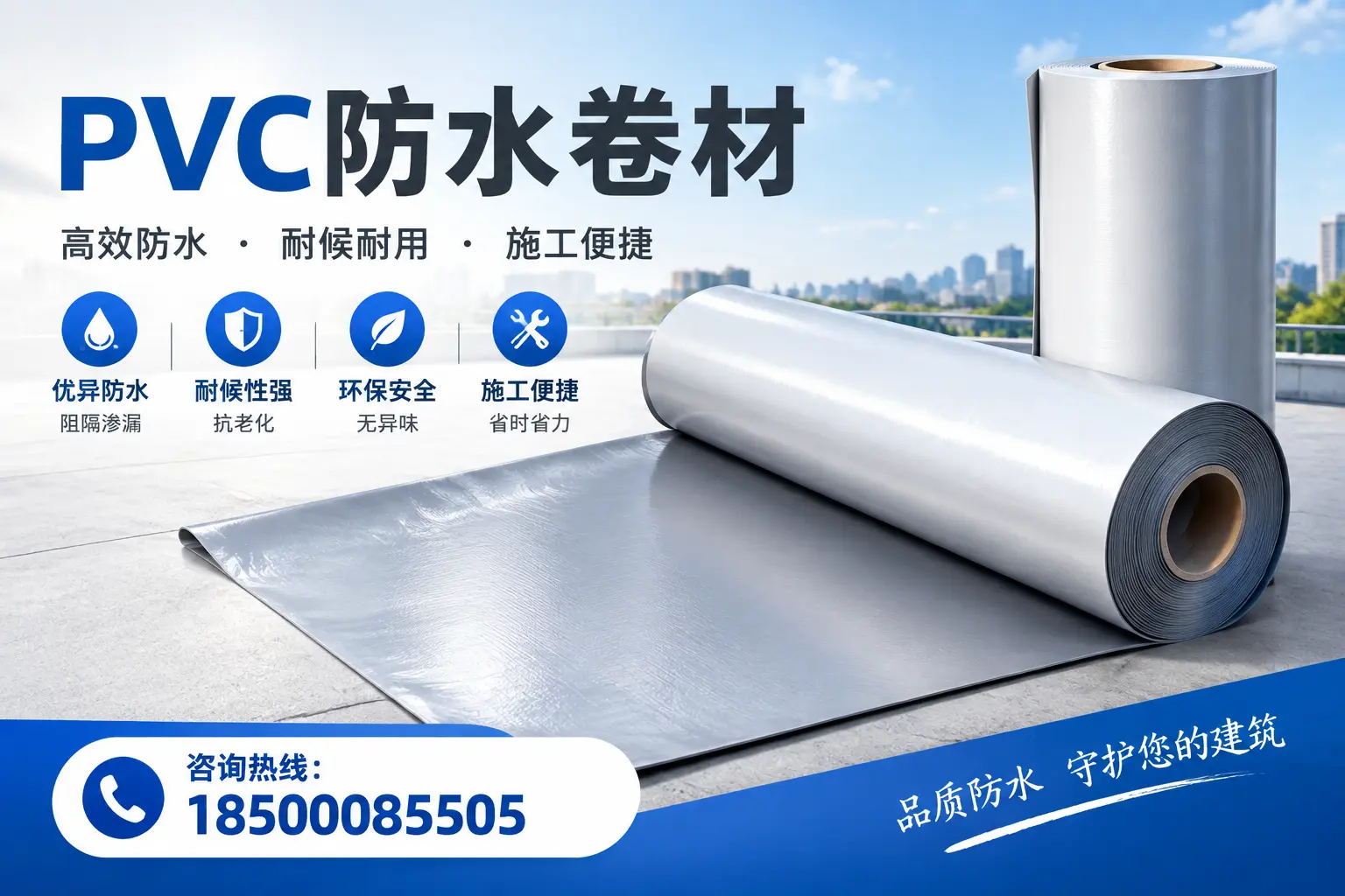 对比不同品牌PVC防水卷材的性价比,帮助克孜勒苏用户选择